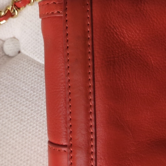 Tory Burch long strap clutch